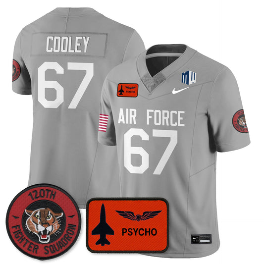Costen Cooley Jersey #67 Air Force 2025 Honor F-16 Stitched 120th Fighter