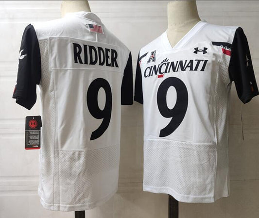 Cincinnati Bearcats #9 Desmond Ridder Alumni White NCAA Jersey College Football