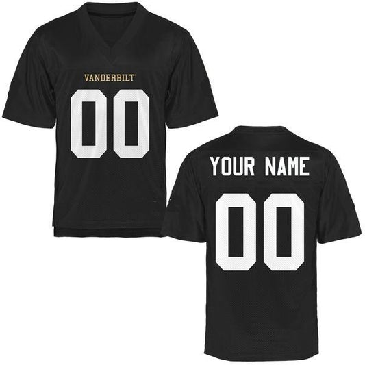 Custom Vanderbilt Commodores Jersey Name and Number NCAA College Football Stitched
