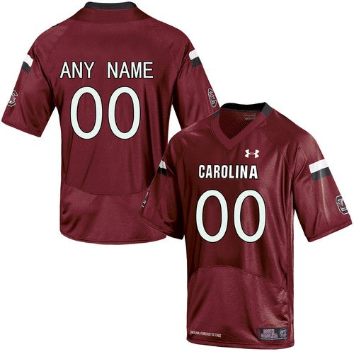 Custom South Carolina Gamecocks Jersey Name and Number College NCAA Football Replica Red