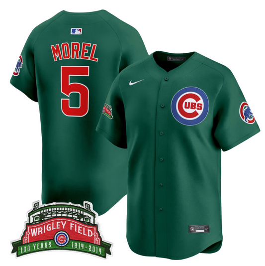 Christopher Morel Jersey #5 Chicago Cubs Wrigley Field Style Vapor Premier Limited Stitched