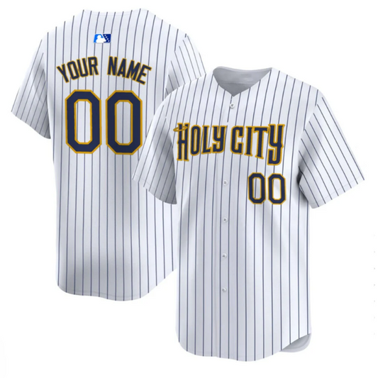 Custom Charleston RiverDogs Holy City Jersey Name, Number All Stitched White