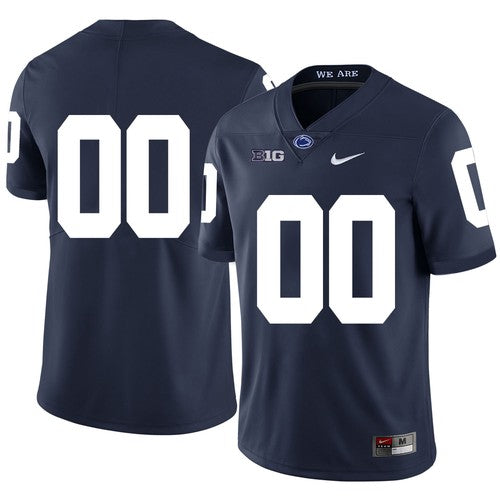 Custom Penn State Nittany Lions Jersey Name and Number NCAA College Football Navy Blue