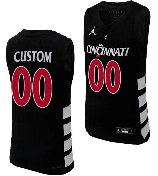Custom Cincinnati Bearcats Jersey Name and Number College Basketball Replica
