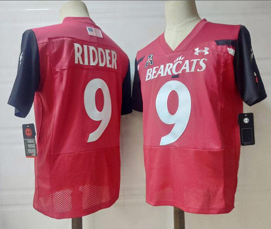 Cincinnati Bearcats #9 Desmond Ridder Alumni Red NCAA Jersey College Football