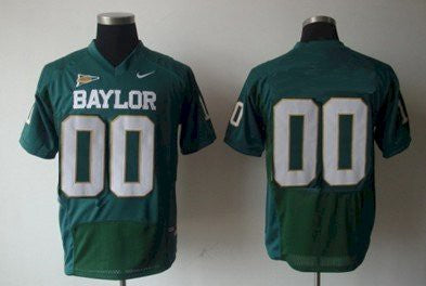 Custom Baylor Bears Jersey Name and Number NCAA College Football Green