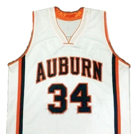 Charles Barkley Jersey #34 College Basketball Sewn White