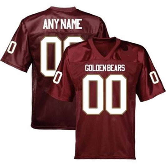 Custom Kutztown Golden Bears Jersey Name and Number NCAA College Football Red