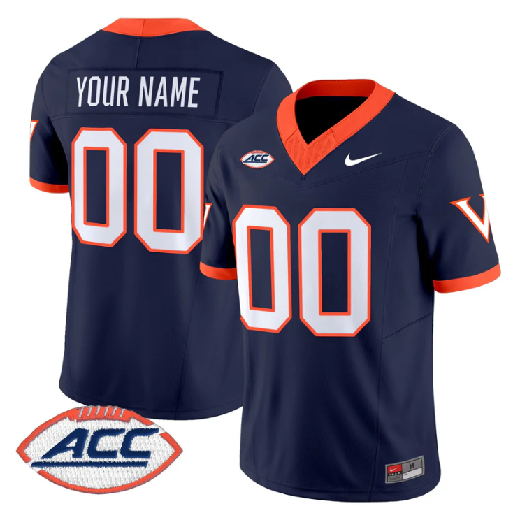 Custom Virginia Cavaliers Jersey Name, Number 1995 Throwbacks Stitched