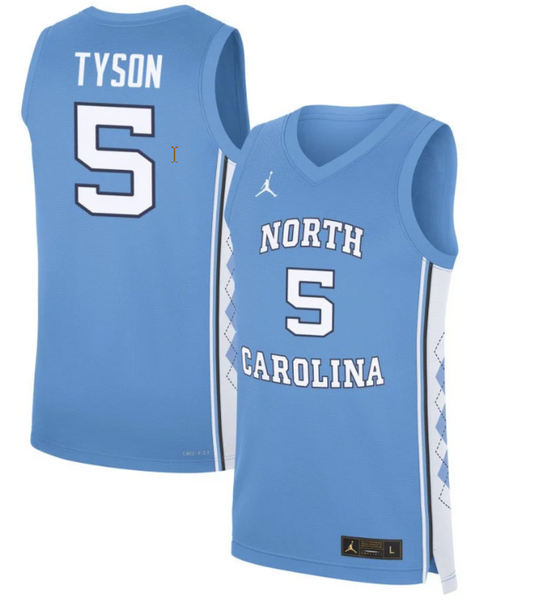 Dante Mayo Jersey #30 North Carolina Tar Heels Basketball Blue
