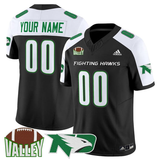 Custom North Dakota Fighting Hawks Jersey 2025 Vapor Limited Stitched