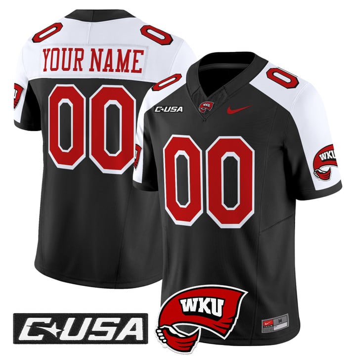 Custom Western Kentucky Hilltoppers Jersey 2025 Vapor Limited Stitched