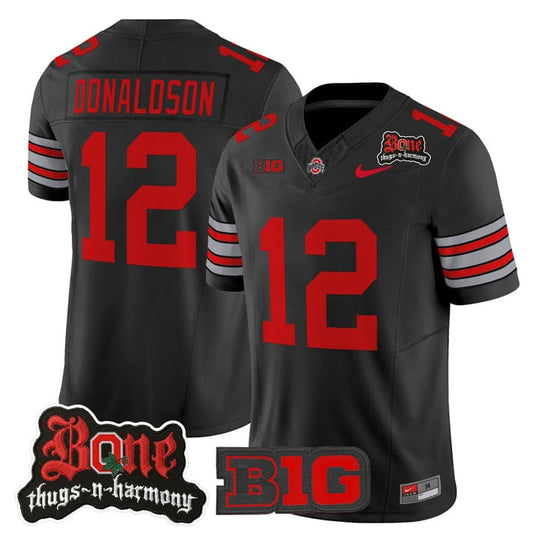CJ Donaldson Jersey #12 Ohio State Buckeyes Bone Thugs-N-Harmony Stitched