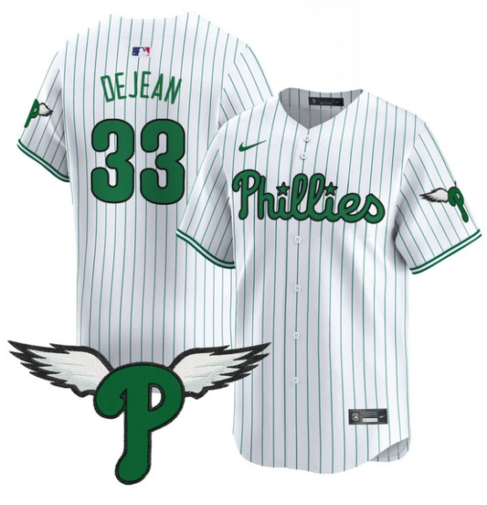 Cooper DeJean Jersey #33 Philadelphia Phillies 2025 Vapor Premier Limited Stitched Pinstripe