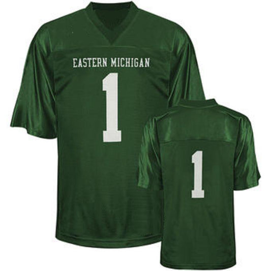 Custom Eastern Michigan Eagles Jersey Name and Number NCAA College Football