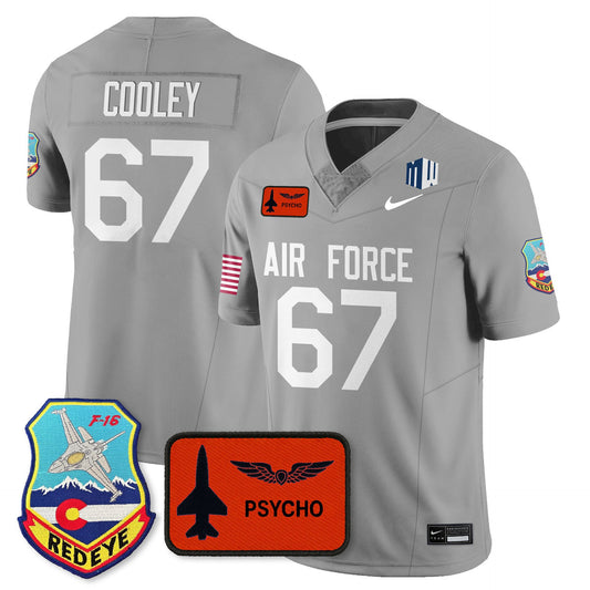 Costen Cooley Jersey #67 Air Force 2025 Honor F-16 Stitched 140th Wing