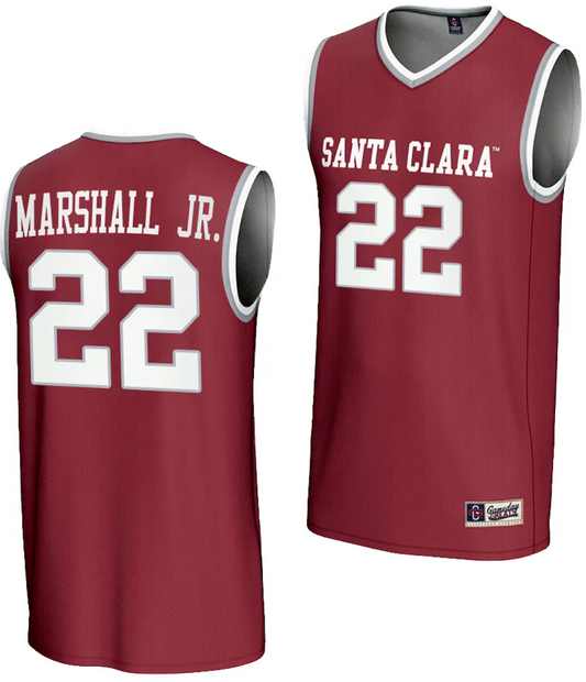 Christoph Tilly Jersey #13 Santa Clara Broncos Basketball NIL Lightweight Black