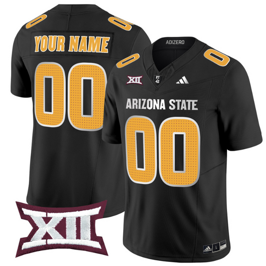 Custom Arizona State Sun Devils Jersey Name, Number 2024 Vapor Limited Black