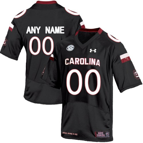 Custom South Carolina Gamecocks Jersey Name and Number College NCAA Football Black