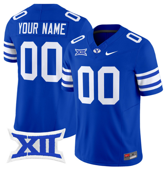 Custom BYU Cougars Jersey Name and Number Vapor Limited College Football Stitched Royal