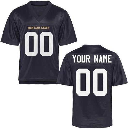 Custom Montana State Bobcats Jersey Name and Number NCAA College Football