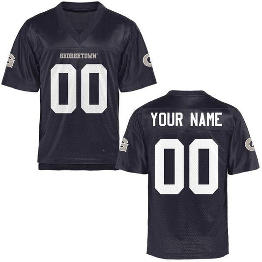 Custom Georgetown Hoyas Jersey Name and Number NCAA College Football