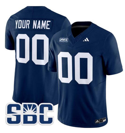 Custom Georgia Southern Eagles Jersey 2024 Vapor Limited Stitched Blue