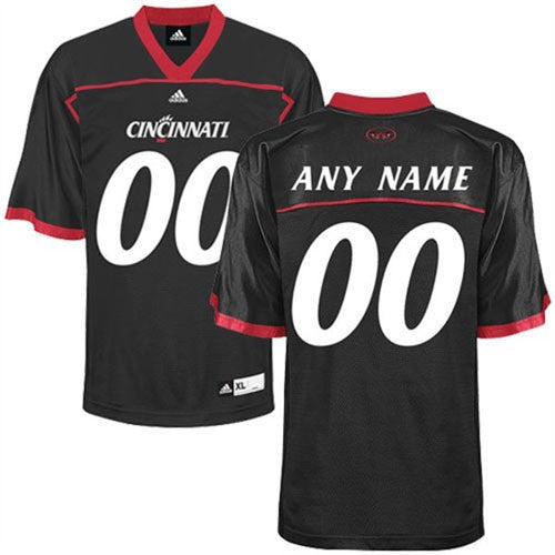 Custom Cincinnati Bearcats Jersey Name and Number NCAA College Football Black