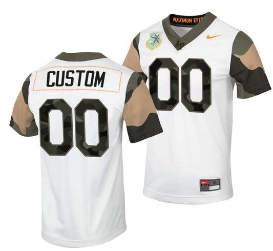 Custom Air Force Falcons Jersey Name and Number NCAA College Football Special White