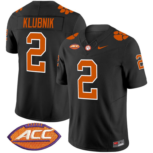 Cade Klubnik Jersey #2 Clemson Tigers 2025 Vapor Limited Stitched Black
