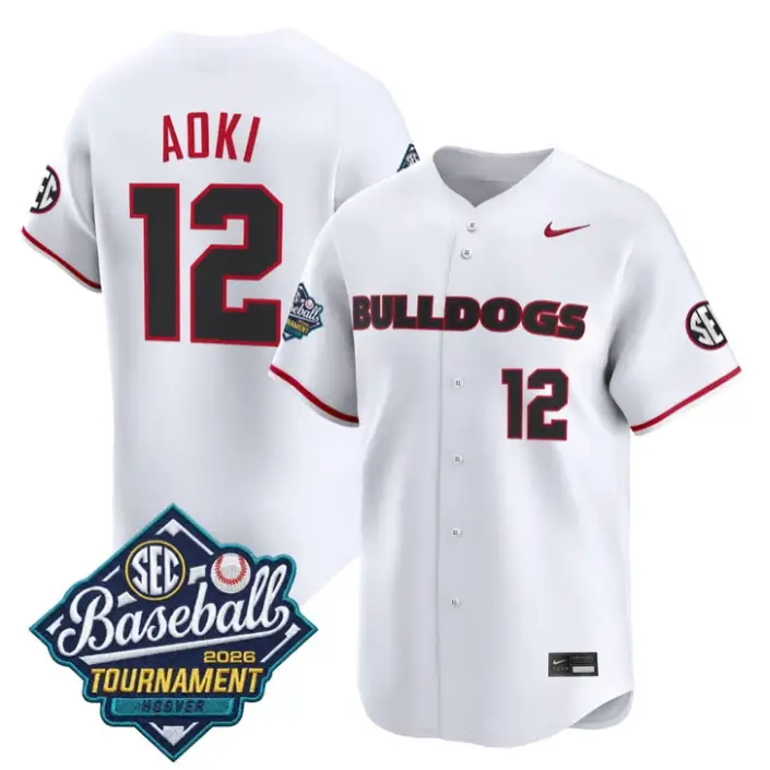 Caden Aoki Jersey #12 Georgia Bulldogs Softball Sec Tournament 2026