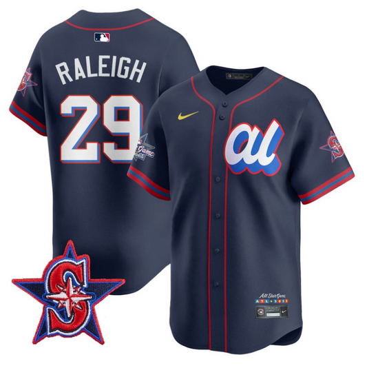 Cal Raleigh Jersey #29 American League 2025 MLB All-Star Limited Stitched