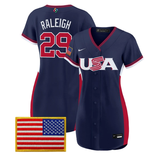 Cal Raleigh Jersey #29 Team USA 2026 World Baseball Dress Stitched