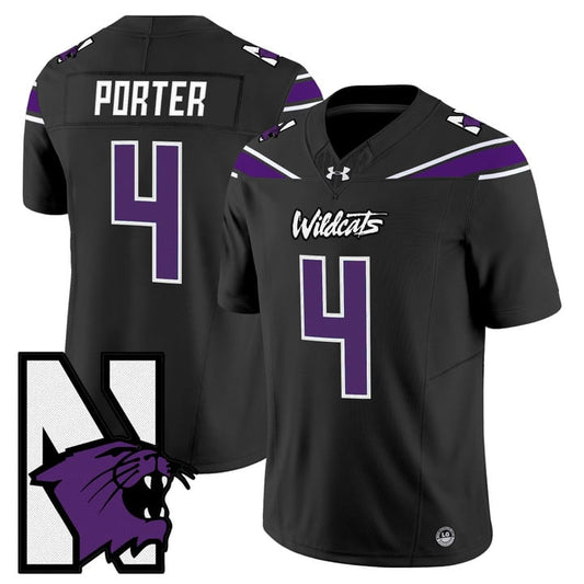 Cam Porter Jersey #4 Northwestern Wildcats Honoring 95 Vapor Limited Stitched