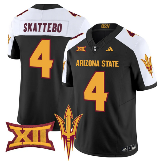 Cam Skattebo Jersey #4 Arizona State Sun Devils 2025 Vapor Stitched