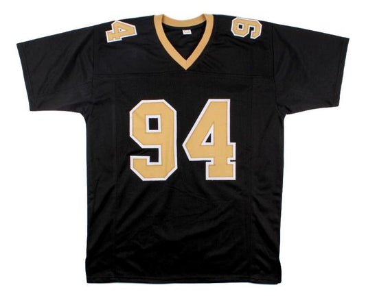 Cameron Jordan Jersey #94 Custom Unsigned Football Jerseys Stitched Black