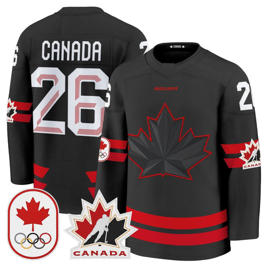 Canada Jersey #26 Canada Olympic Premium Hockey Stitched