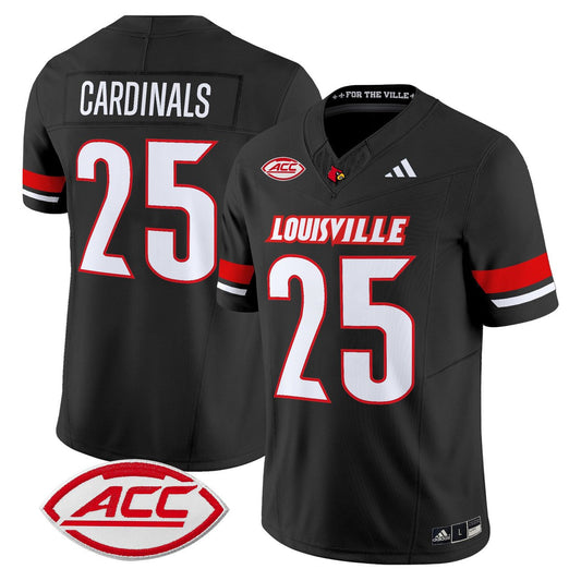 Cardinals Jersey #25 Louisville Cardinals 2025 Vapor Limited Stitched