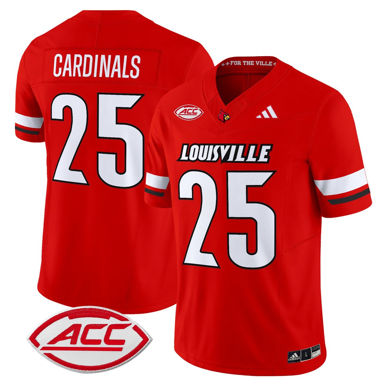 Cardinals Jersey #25 Louisville Cardinals 2025 Vapor Limited Stitched