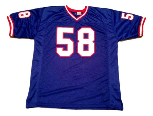 Carl Banks Jersey #58 Custom Unsigned Football Jerseys Stitched Blue