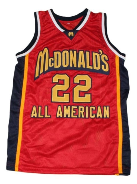 Carmelo Anthony Jersey #22 McDonald's All American New Basketball Red