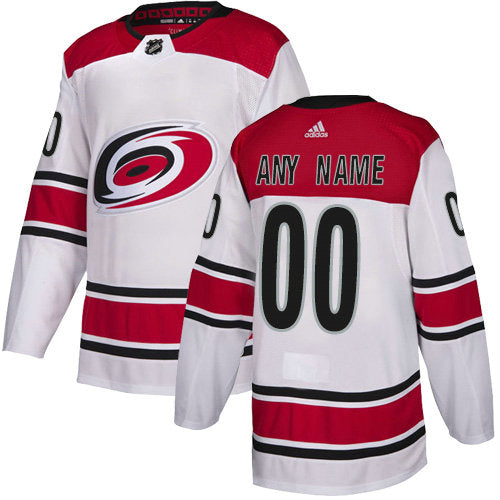Carolina Hurricanes NHL White Customized Jersey