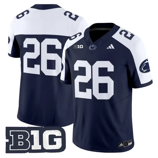 Carson Hansen Jersey #26 Penn State 2026 No Name on Back Limited Stitched