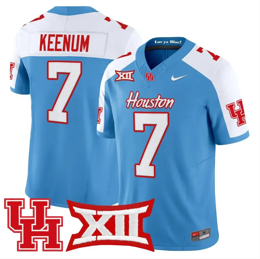 Case Keenum Jersey #7 Houston Cougars 2026 Vapor Limited Stitched