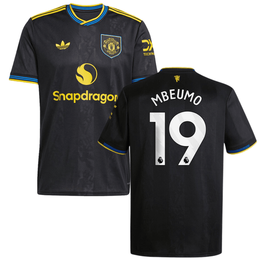 Casemiro 18 Manchester United 2025-26 Third Match Jersey – Black