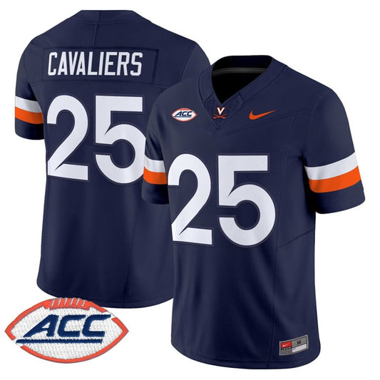 Cavaliers Jersey #25 Virginia Cavaliers 2025 Vapor Limited Stitched 1995