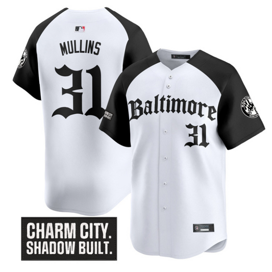Cedric Mullins Jersey #31 Baltimore Orioles Gothic Harbor Edition Alternate