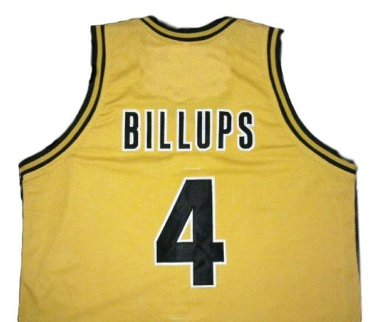 Chancey Billups Jersey #4 College Basketball Sewn Gold
