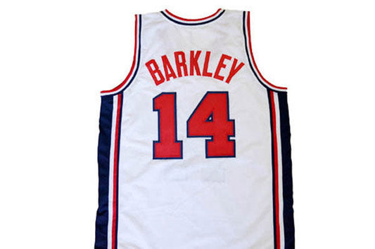 Charles Barkley Jersey #14 Team USA Basketball White