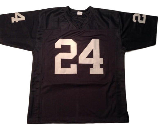 Charles Woodson Jersey #24 Custom Unsigned Football Jerseys Stitched Black